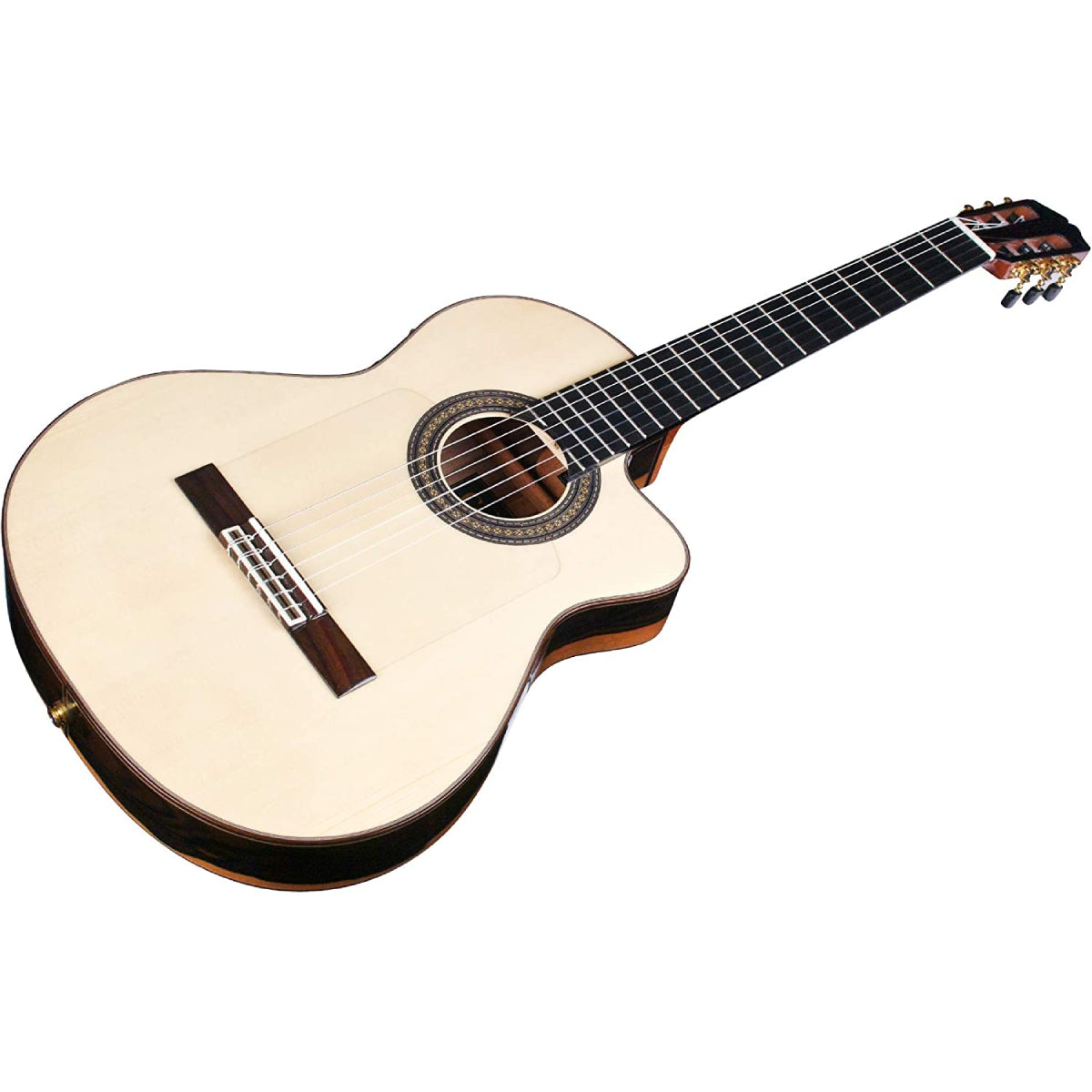 Đàn Guitar Classic Cordoba 55FCE Negra - Ziricote Thinbody w/Humicase - Việt Music