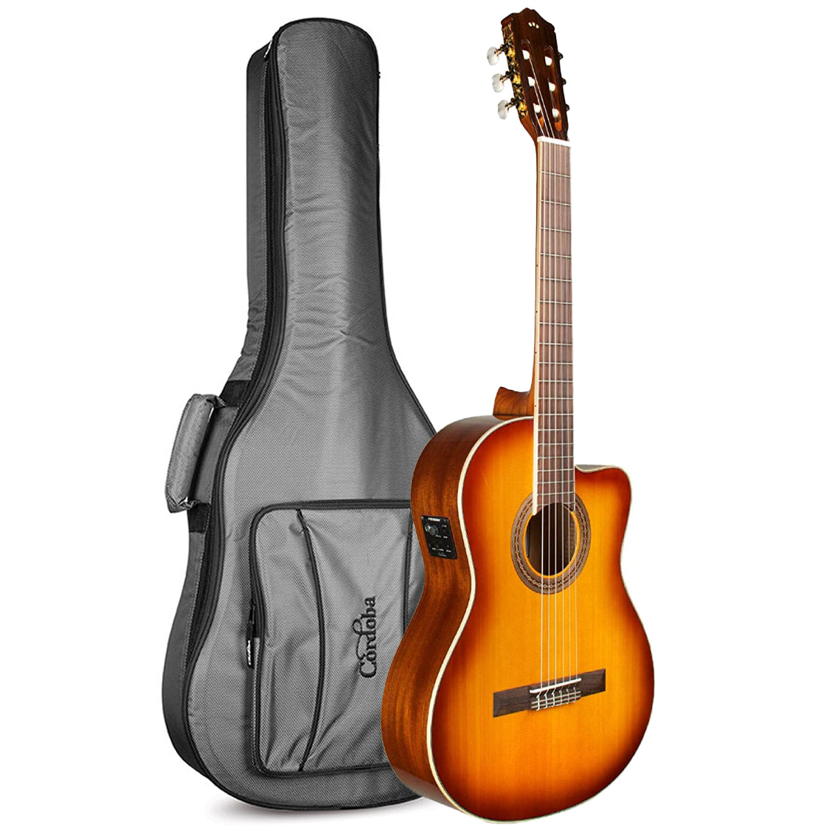 Đàn Guitar Classic Cordoba C5-CE SB Sunburst w/Deluxe Gig Bag - Việt Music