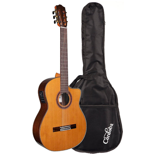 Đàn Guitar Classic Cordoba C7-CE CD Cedar w/Standard Gig Bag - Việt Music