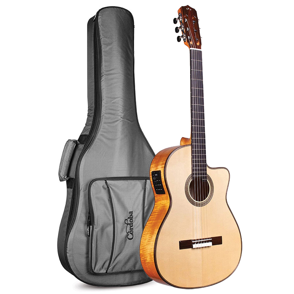 Đàn Guitar Classic Cordoba Fusion 12 Maple w/Deluxe Gig Bag - Việt Music