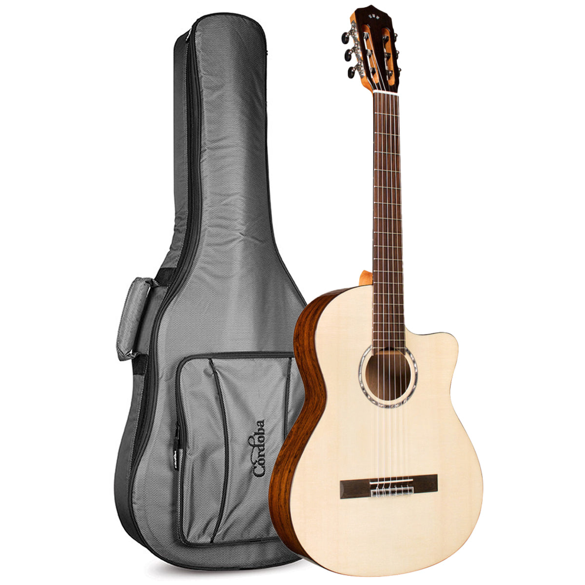 Đàn Guitar Classic Cordoba Fusion 5 Limited Bocote w/Deluxe Gig Bag - Việt Music