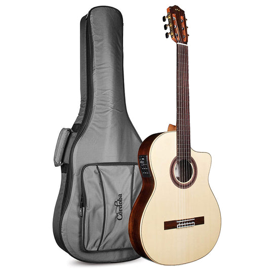 Đàn Guitar Classic Cordoba GK Studio Negra Flamenco w/Deluxe Gig Bag - Việt Music