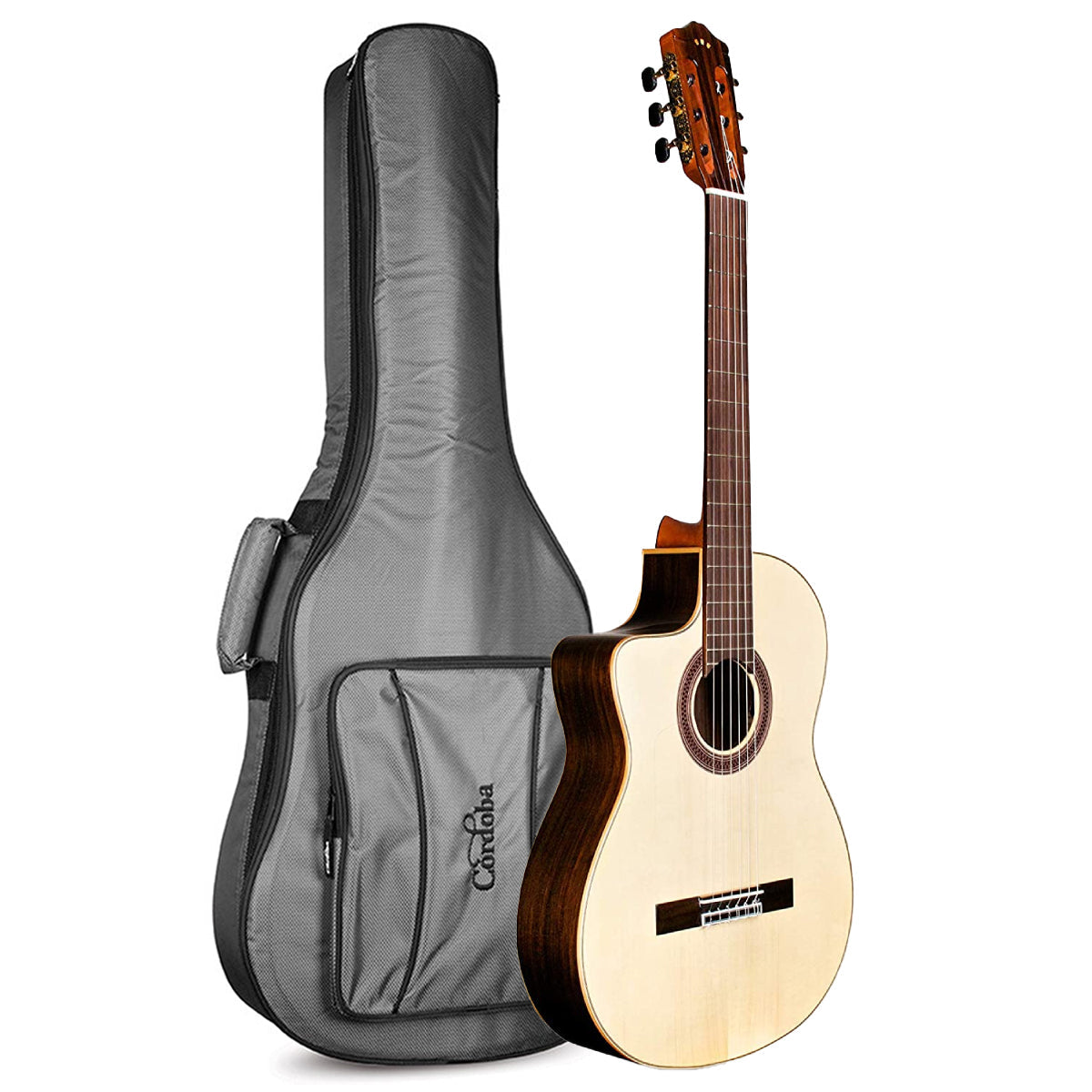 Đàn Guitar Classic Cordoba GK Studio Negra Lefty Flamenco w/Deluxe Gig Bag - Việt Music