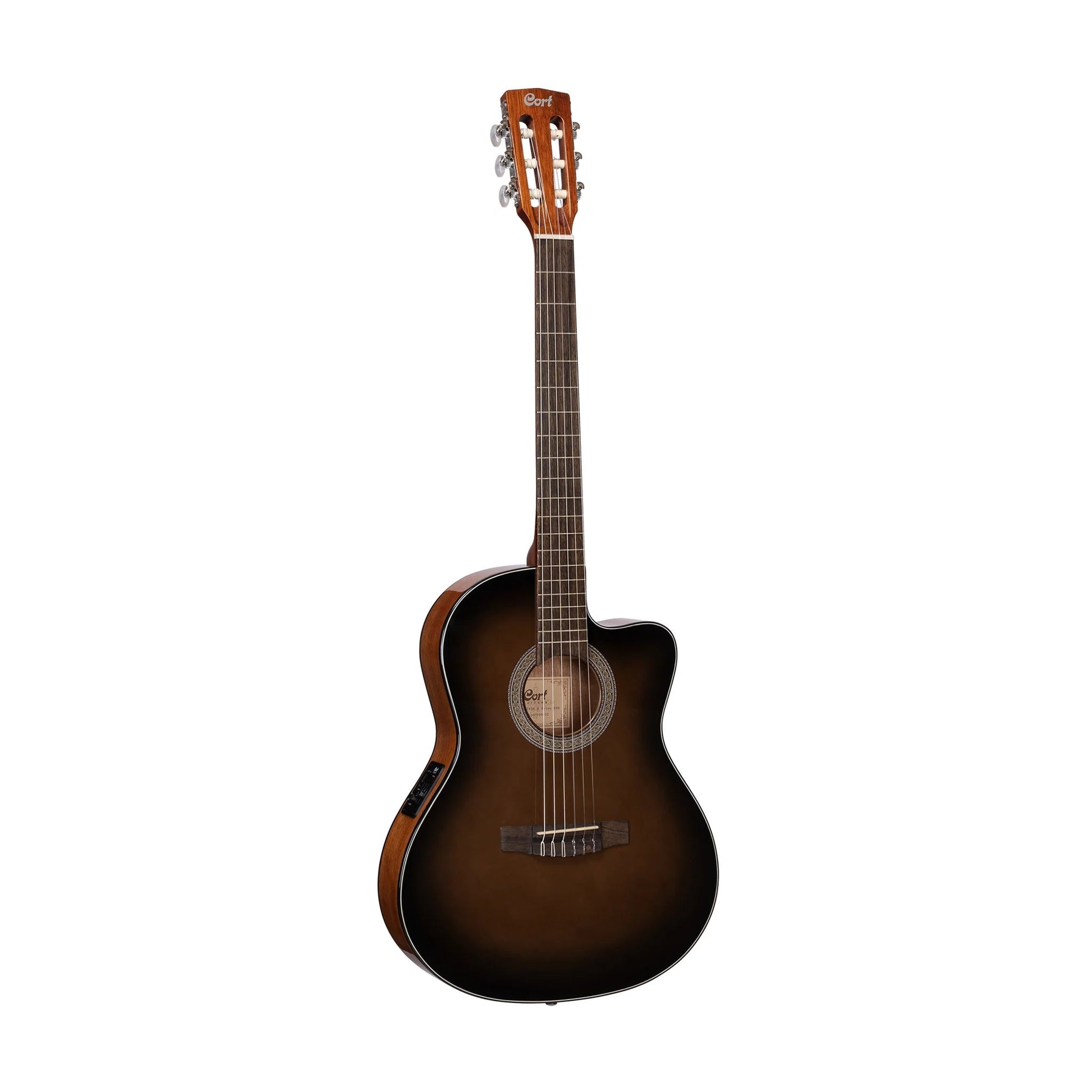 Đàn Guitar Classic Cort Jade E Nylon, Burgundy Red Burst - Việt Music