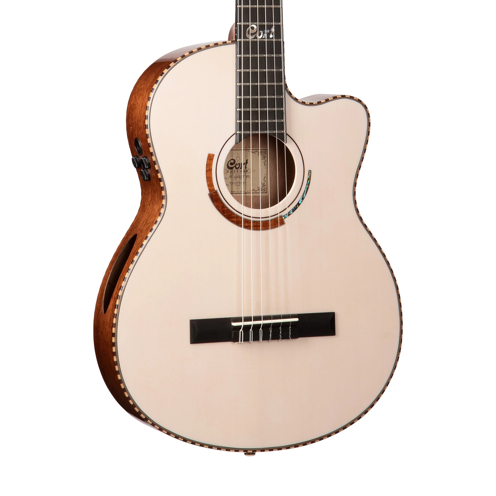 Đàn Guitar Classic Cort Sol Encanto, White Blond - Việt Music