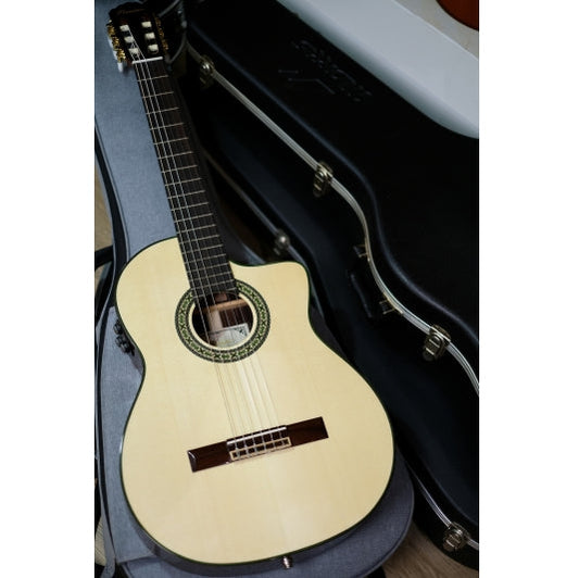 Đàn Guitar Classic Flamenco FSP5C EQ Spruce/Rosewood - Việt Music