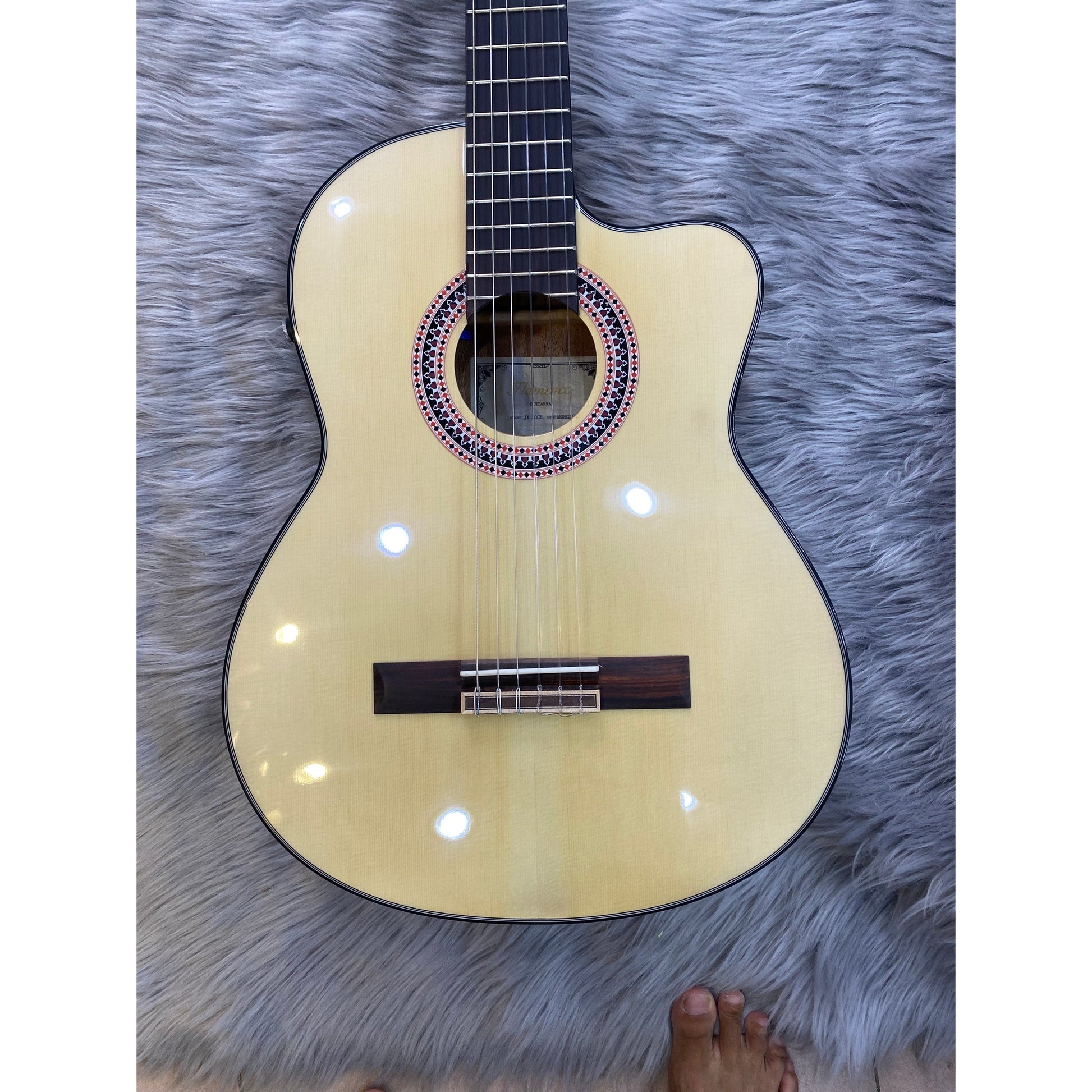 Đàn Guitar Classic Flamenco JX20C EQ Pro Spruce/Mahogany - Việt Music