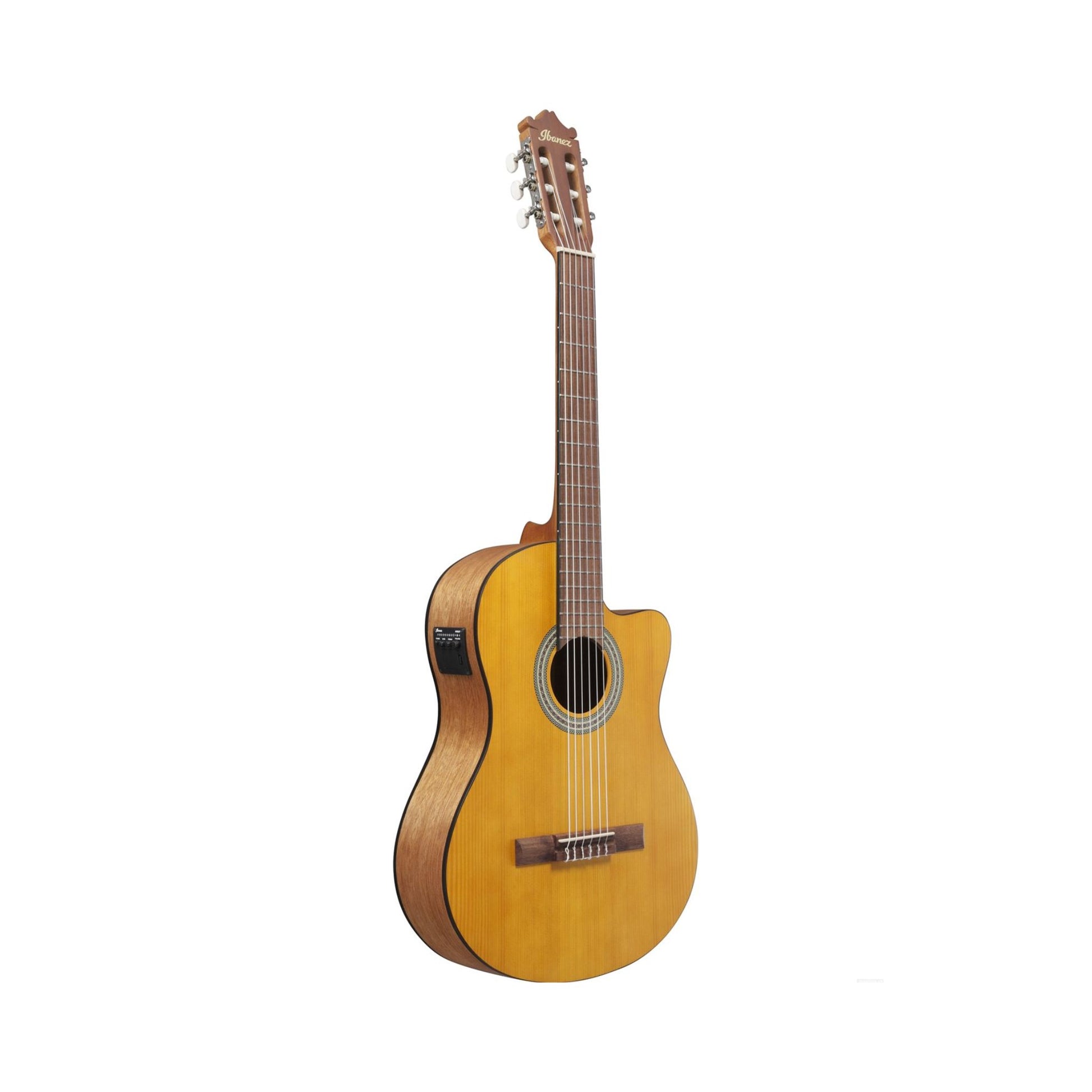 Đàn Guitar Classic Ibanez GA3ECE Open Pore Amber - Việt Music