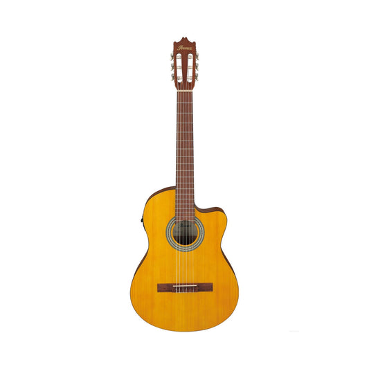 Đàn Guitar Classic Ibanez GA3ECE Open Pore Amber - Việt Music