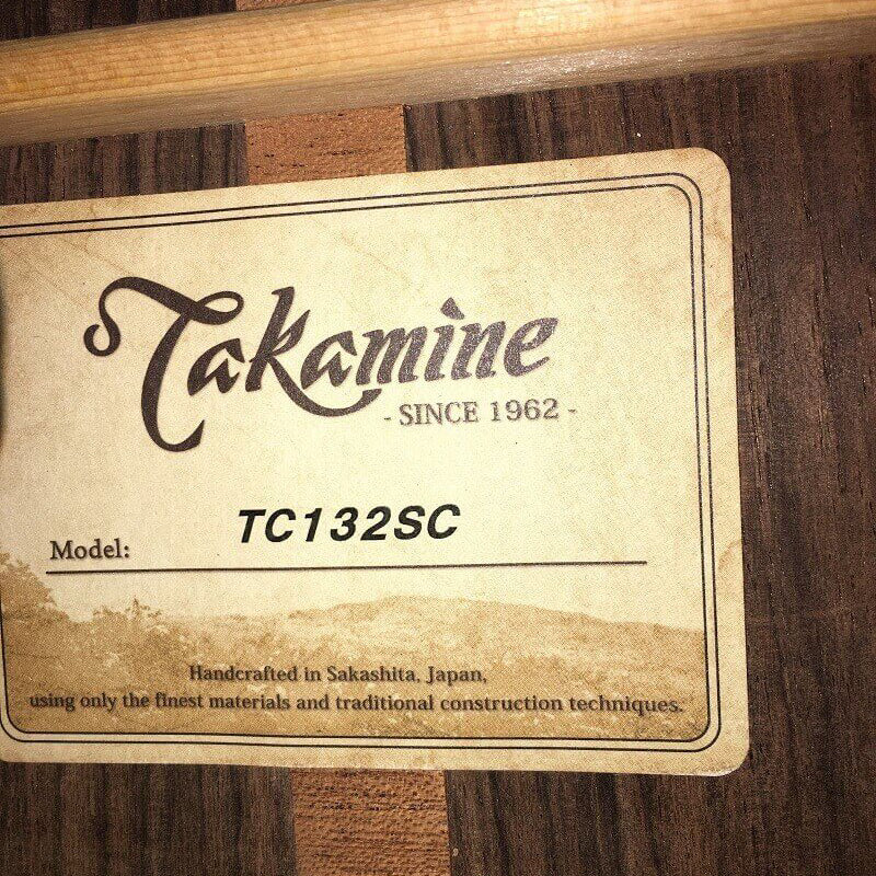 Đàn Guitar Takamine TC132SC, Classic - Việt Music