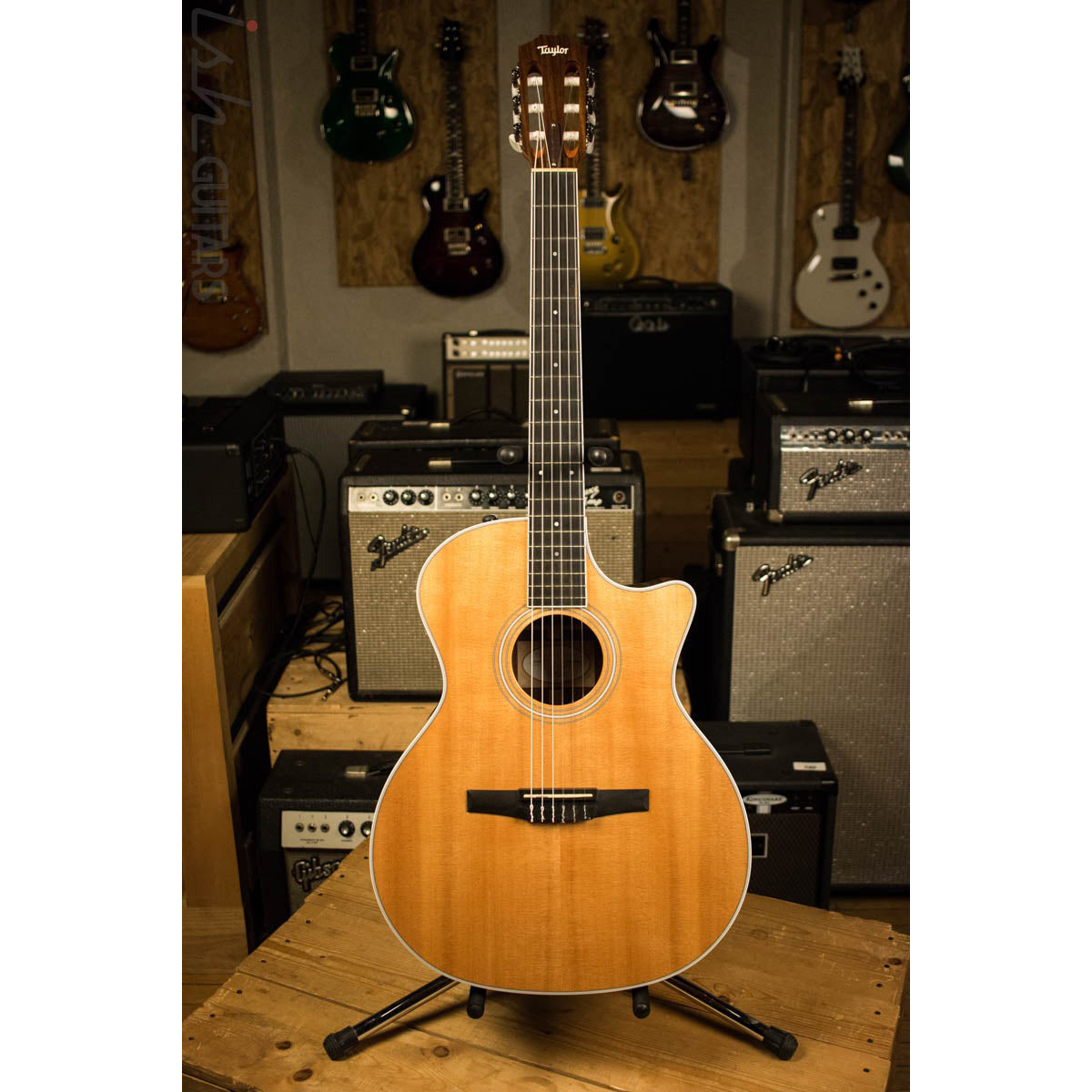 Đàn Guitar Taylor 414CE N Grand Auditorium Nylon Natural - Qua Sử Dụng - Việt Music