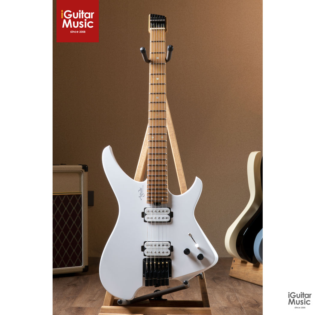 Đàn Guitar Điện Aguda Music Boy Gloss White - Việt Music