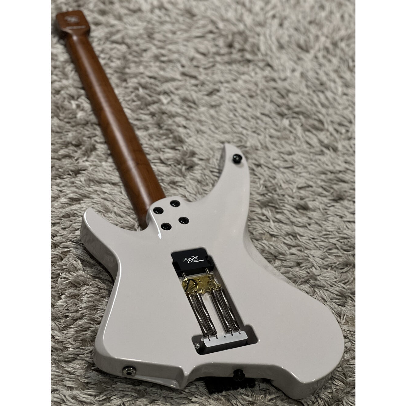 Đàn Guitar Điện Aguda Music Boy Pro Olympic White - Việt Music