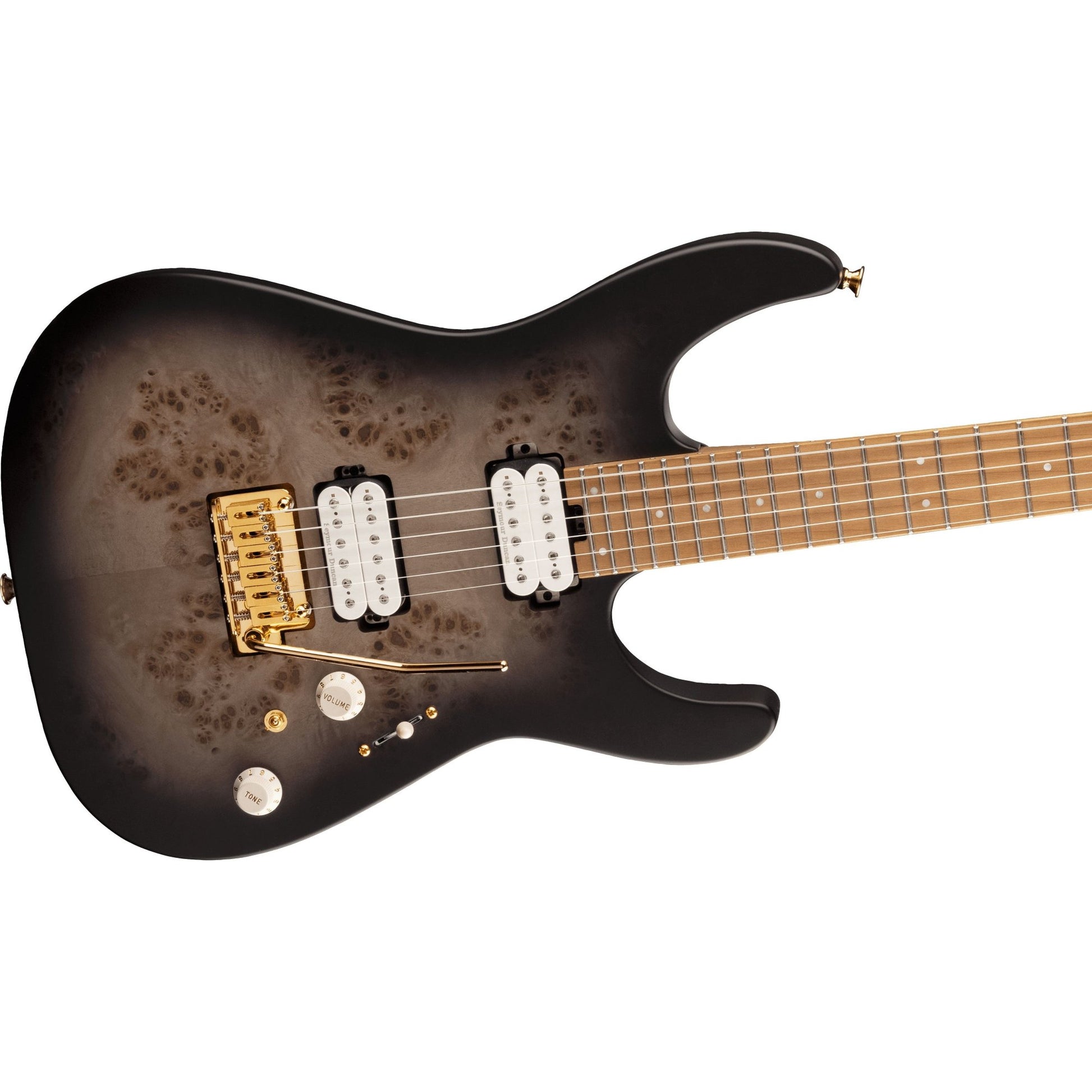 Đàn Guitar Điện Charvel Pro-Mod DK24 HH, Maple Fingerboard, Transparent Black Burst - Việt Music