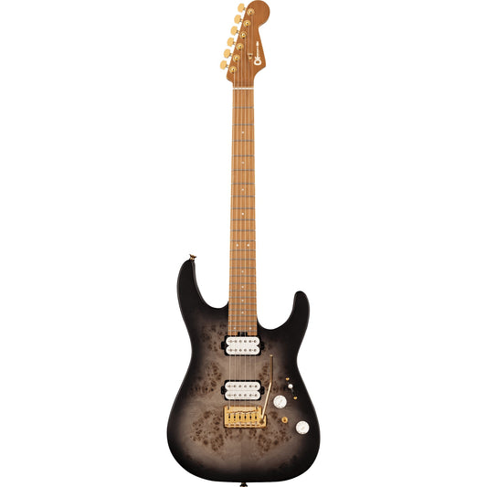 Đàn Guitar Điện Charvel Pro-Mod DK24P HH, Maple Fingerboard, Transparent Black - Việt Music