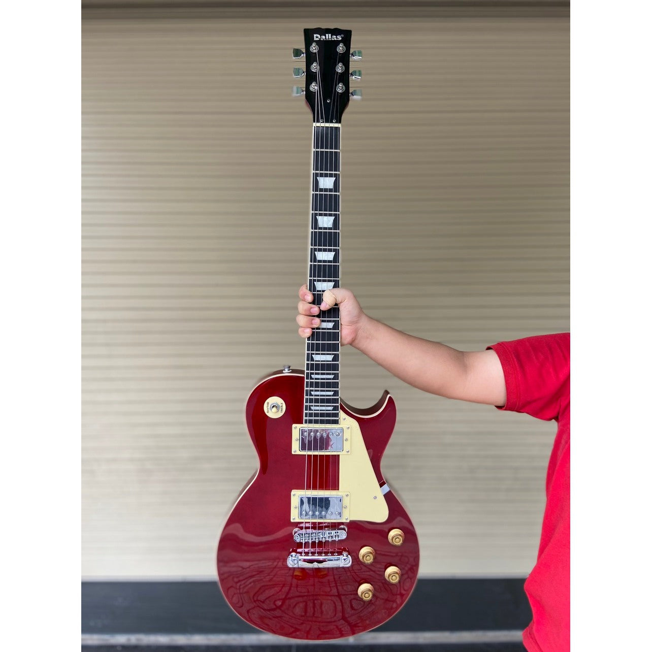 Đàn Guitar Điện Dallas DL-L9 HH, Rosewood Fingerboard - Việt Music