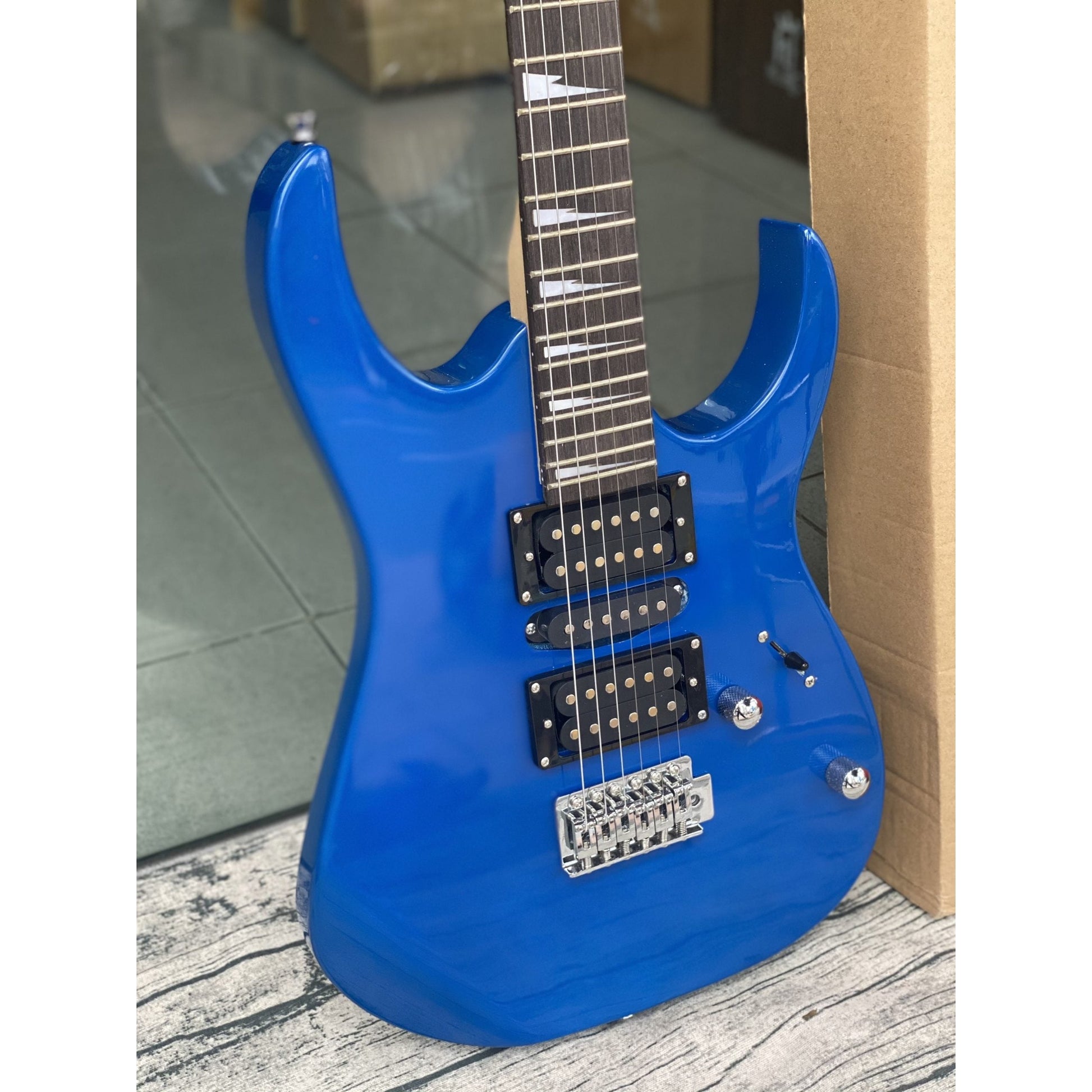 Đàn Guitar Điện Dallas DL-S5 Blue - Việt Music