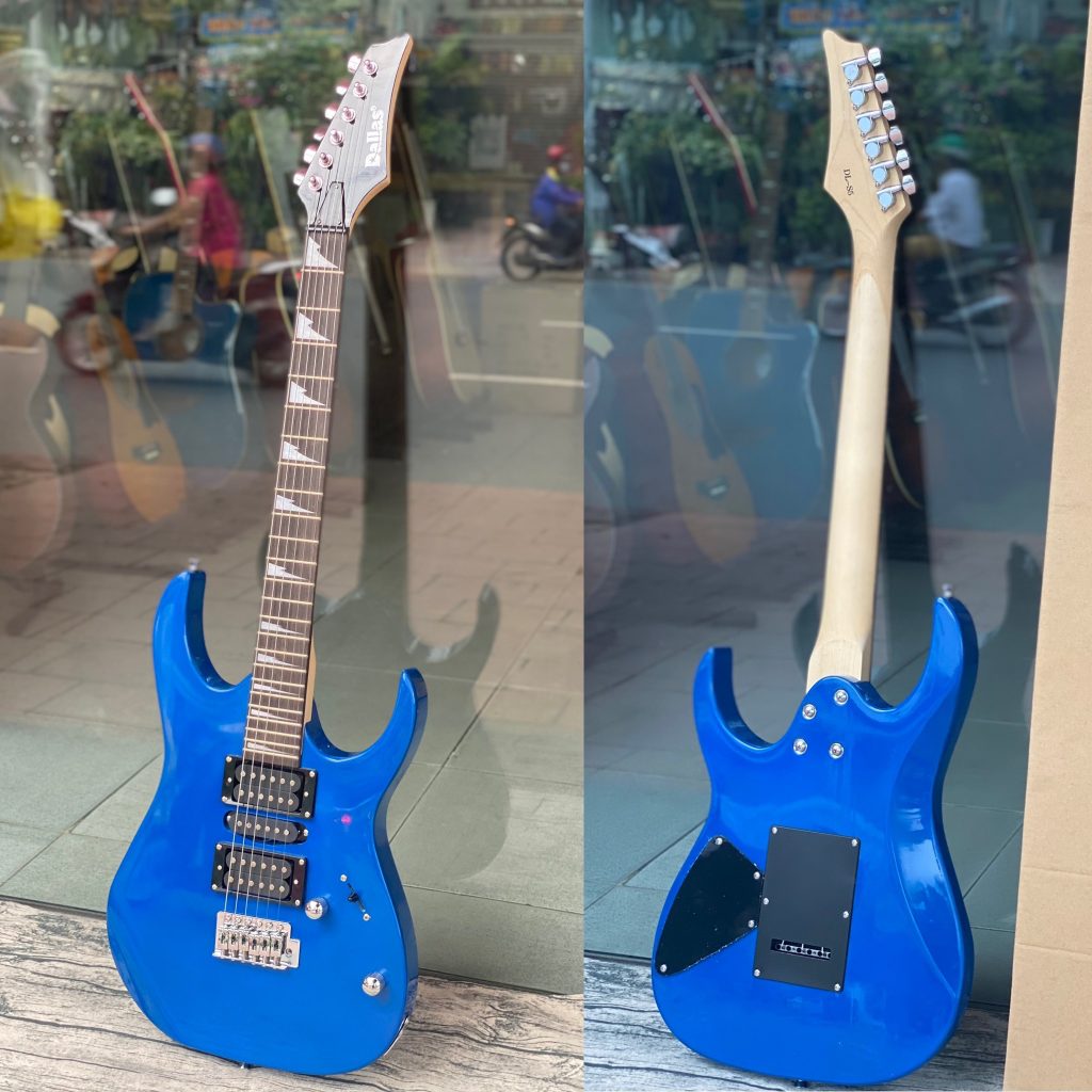 Đàn Guitar Điện Dallas DL-S5 Blue - Việt Music