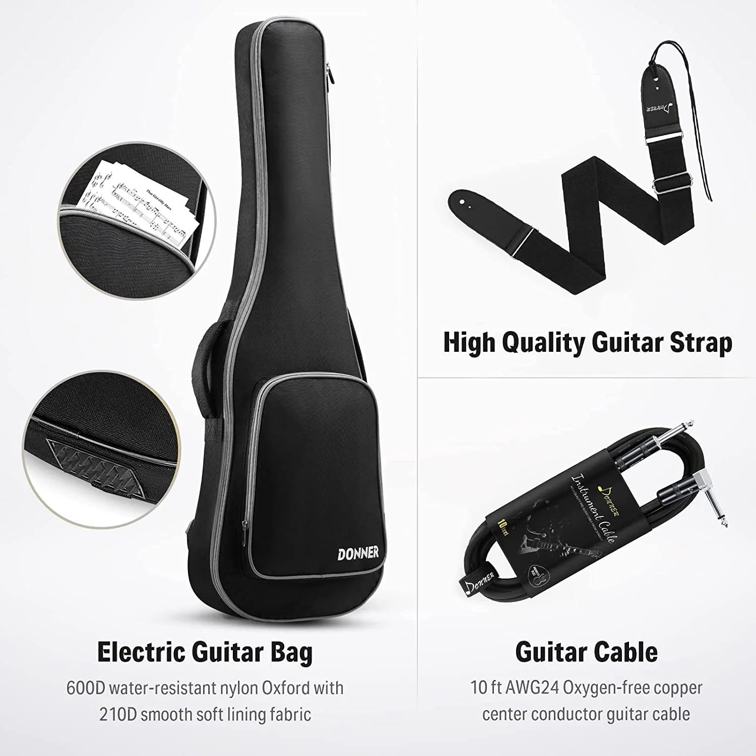 Đàn Guitar Điện Donner DST-400 - Việt Music