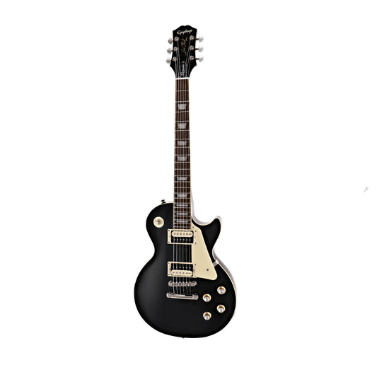 Đàn Guitar Điện Epiphone Les Paul Classic, Ebony - Việt Music