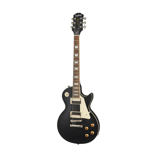 Đàn Guitar Điện Epiphone Les Paul Classic Worn, Worn Ebony - Việt Music