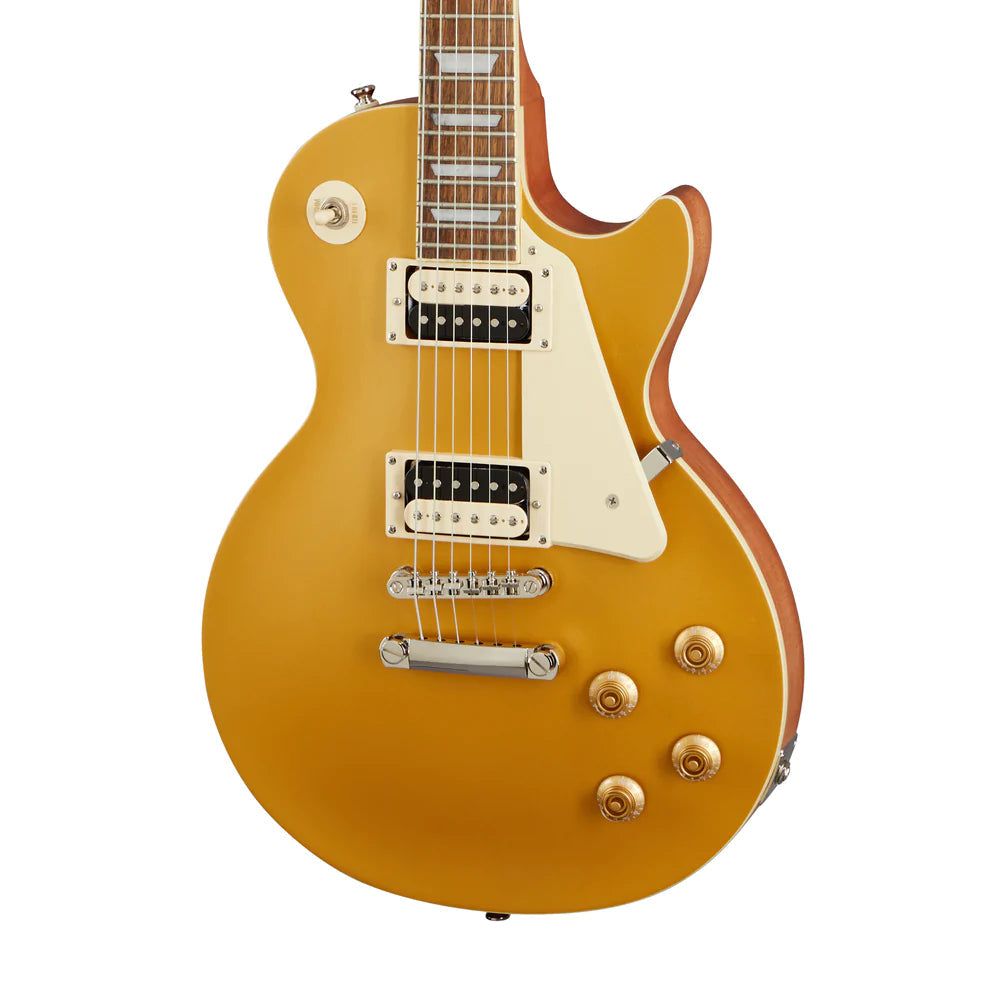 Đàn Guitar Điện Epiphone Les Paul Classic Worn, Worn Metallic Gold - Việt Music