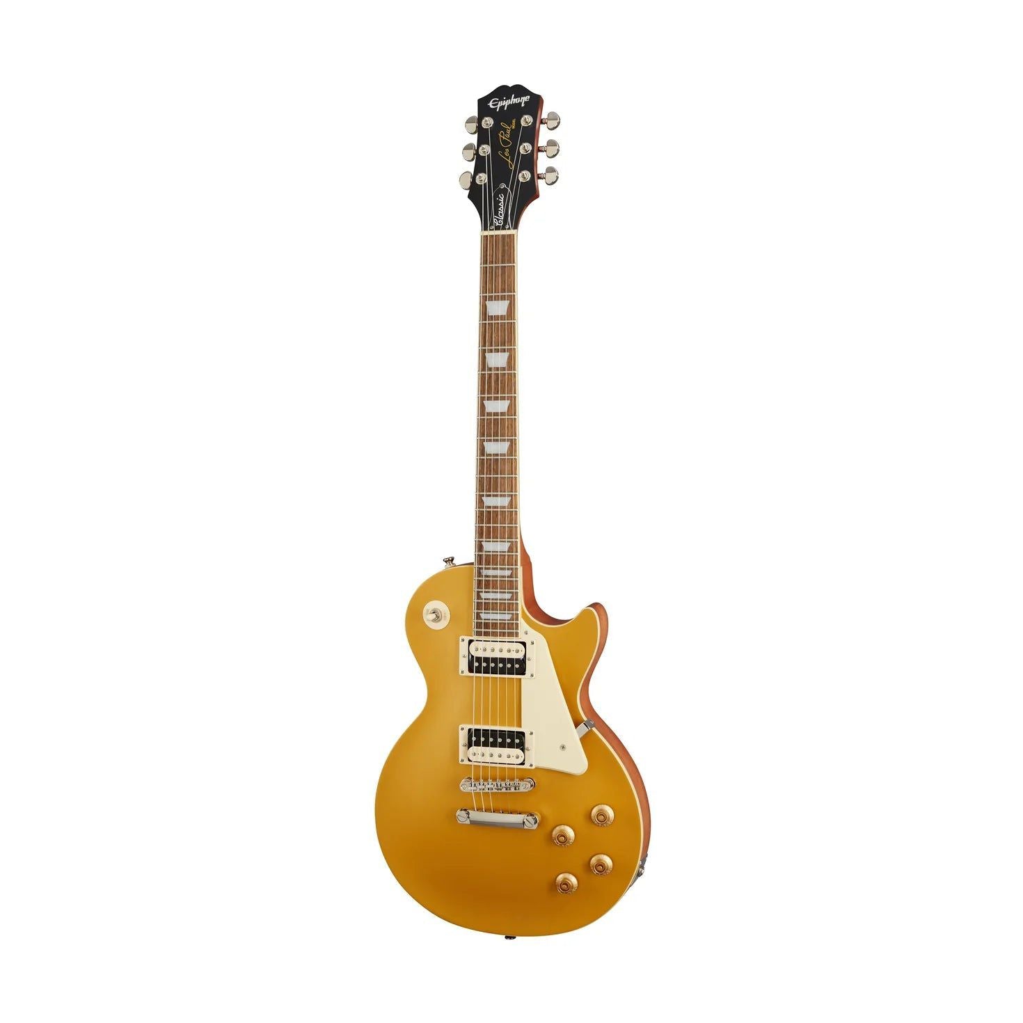 Đàn Guitar Điện Epiphone Les Paul Classic Worn, Worn Metallic Gold - Việt Music