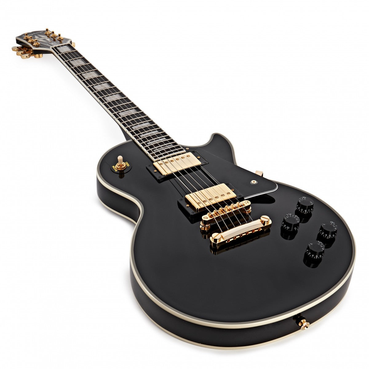 Đàn Guitar Điện Epiphone Les Paul Custom, Ebony - Việt Music