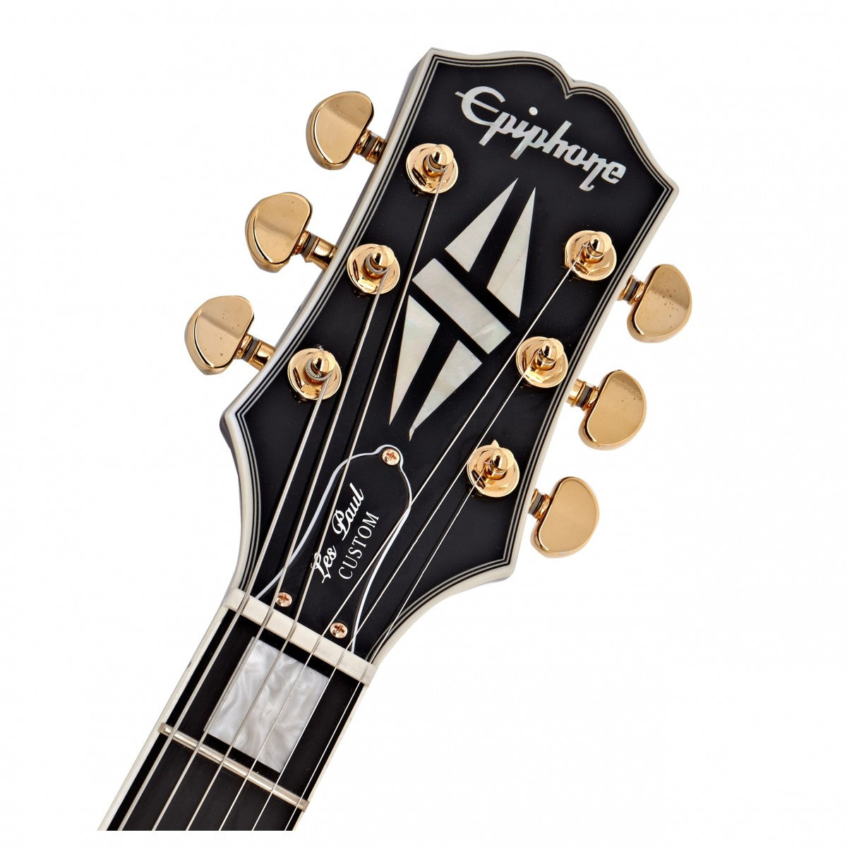 Đàn Guitar Điện Epiphone Les Paul Custom, Ebony - Việt Music