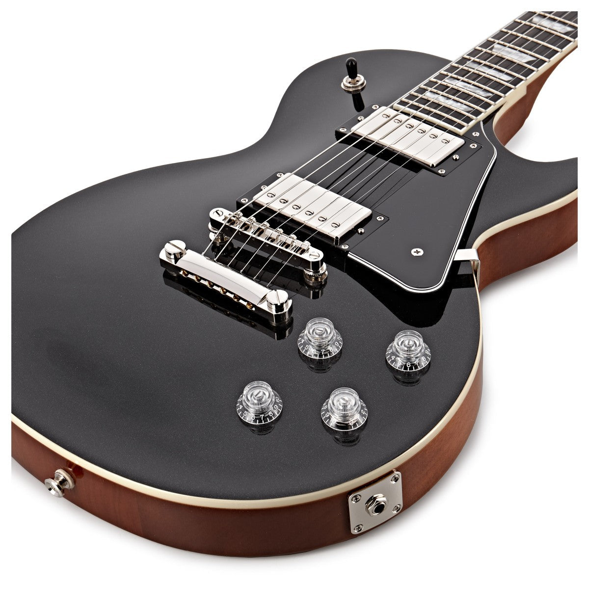 Đàn Guitar Điện Epiphone Les Paul Modern, Graphite Black - Việt Music