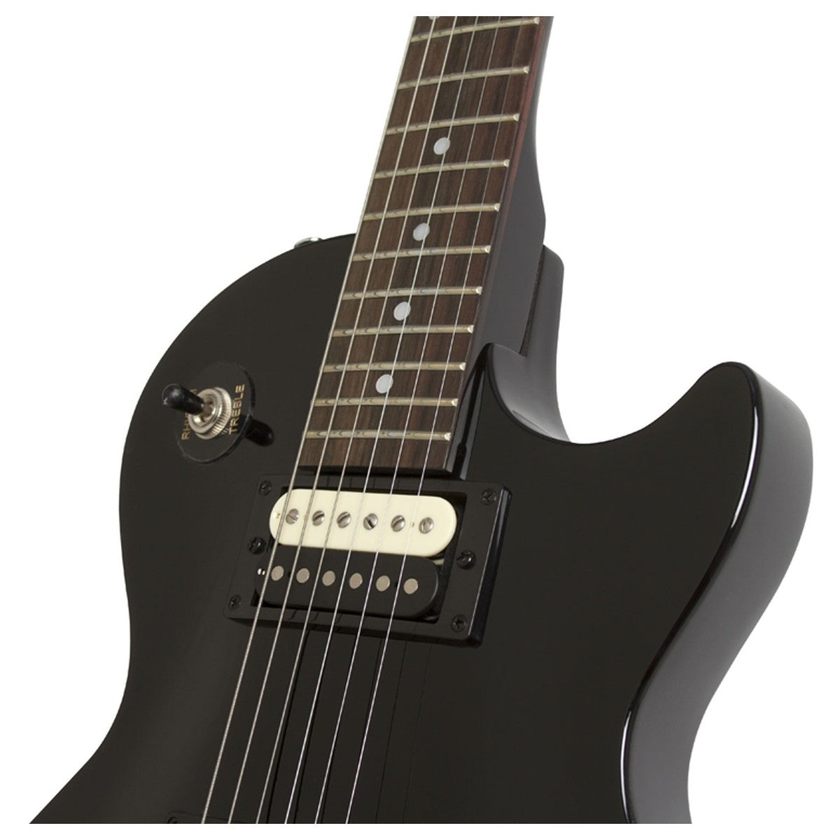 Đàn Guitar Điện Epiphone Les Paul Studio LT, Ebony - Việt Music