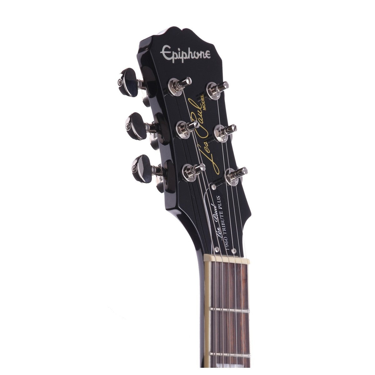 Đàn Guitar Điện Epiphone Les Paul Tribute Plus 60s Outfit w/Case, Midnight Ebony - Việt Music