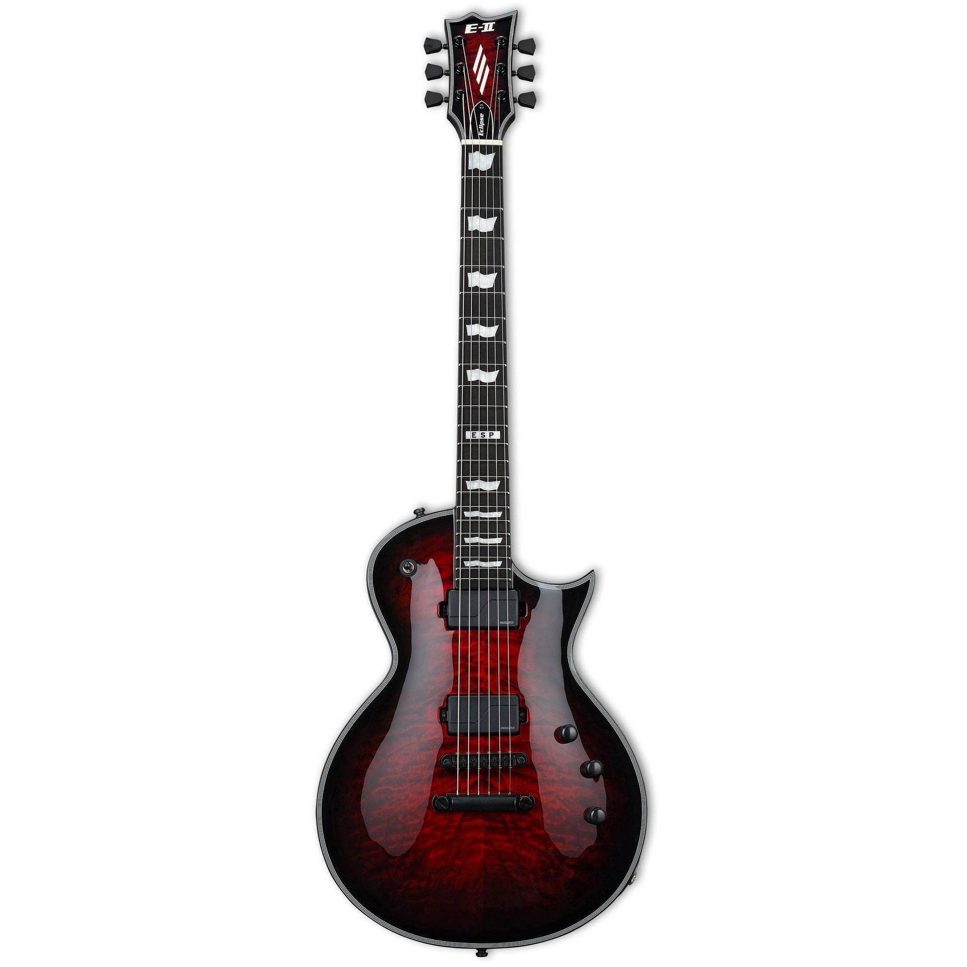 Đàn Guitar Điện ESP E-II Eclipse, See Thru Black Cherry Sunburst - Việt Music