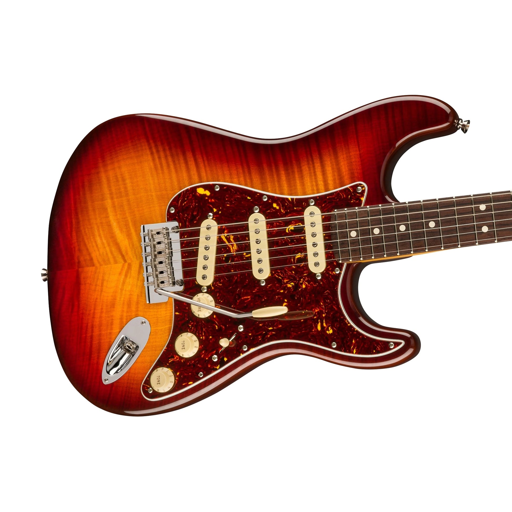 Đàn Guitar Điện Fender 70th Anniversary American Professional II Stratocaster SSS, Rosewood Fingerboard, Comet Burst - Việt Music