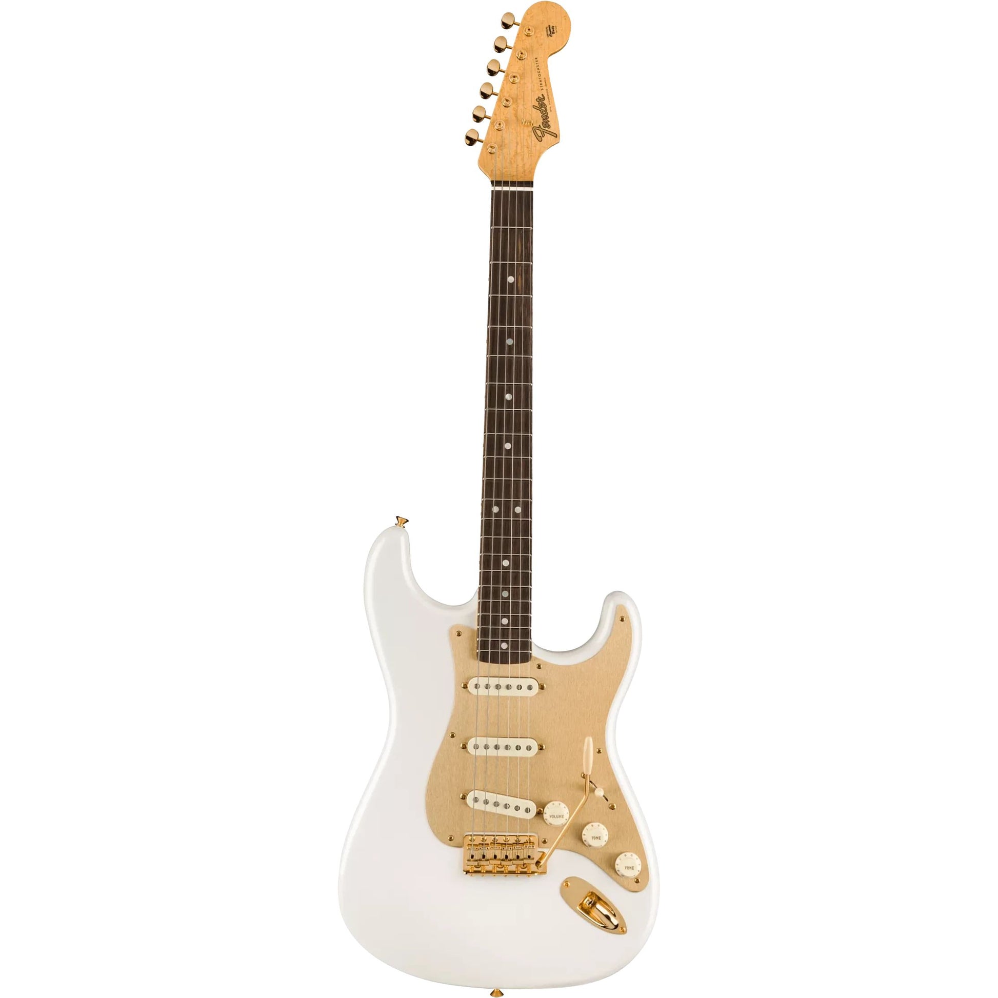 Đàn Guitar Điện Fender 75th Anniversary NOS Stratocaster SSS, Rosewood Fingerboard, Diamond White Pearl - Qua Sử Dụng - Việt Music