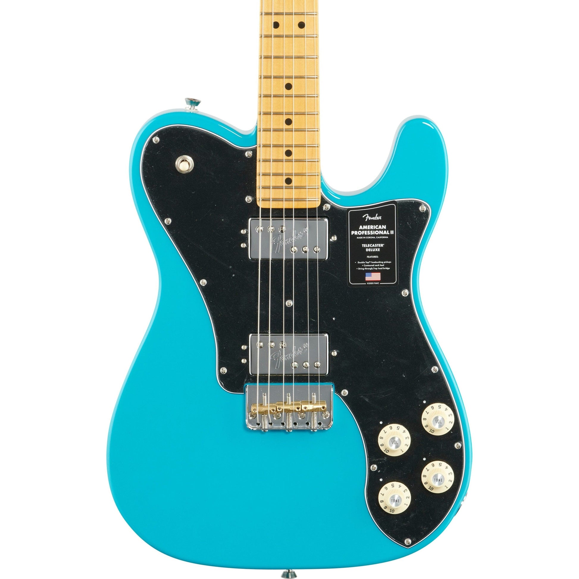 Đàn Guitar Điện Fender American Professional II Deluxe Telecaster HH, Maple Fingerboard - Việt Music