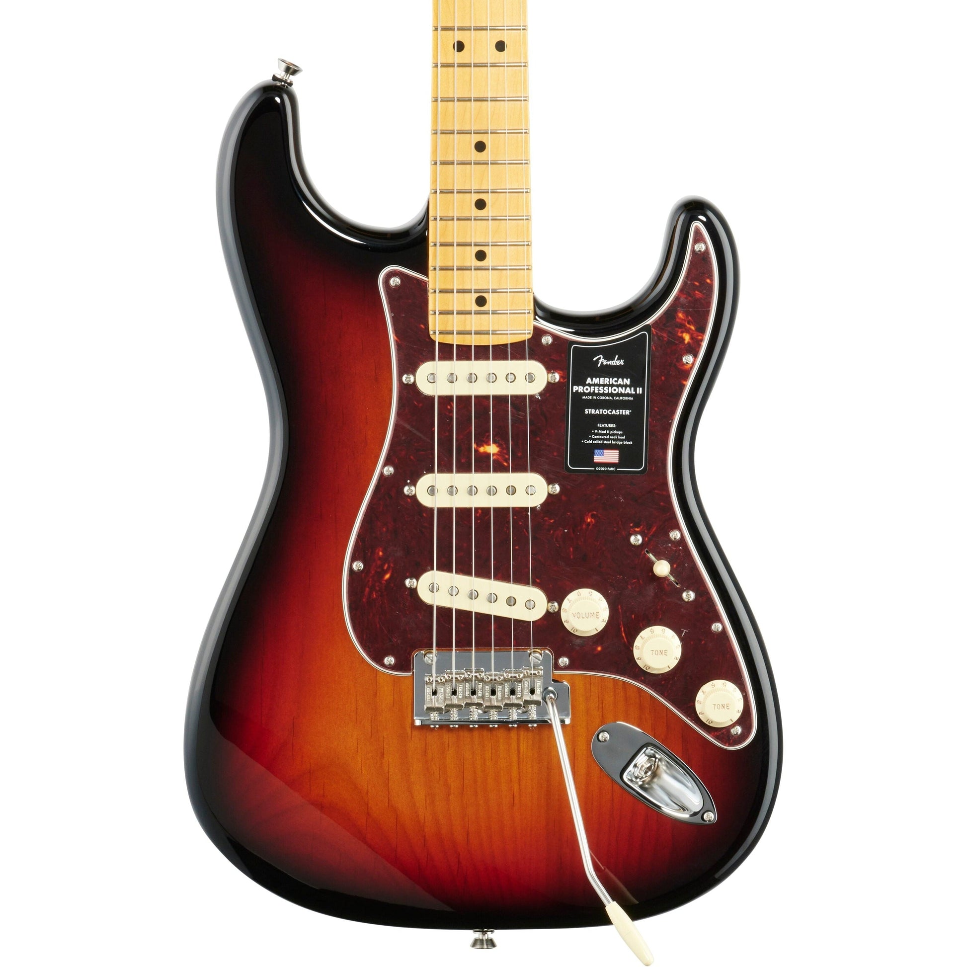 Đàn Guitar Điện Fender American Professional II Stratocaster SSS, Maple Fingerboard - Việt Music