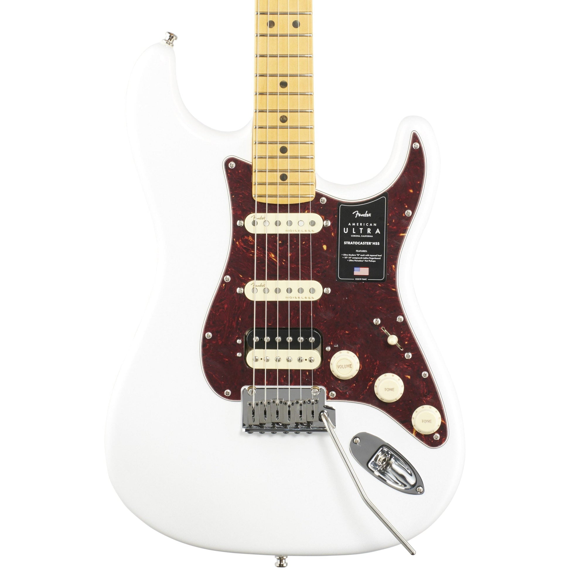 Đàn Guitar Điện Fender American Ultra Stratocaster HSS, Maple Fingerboard - Việt Music