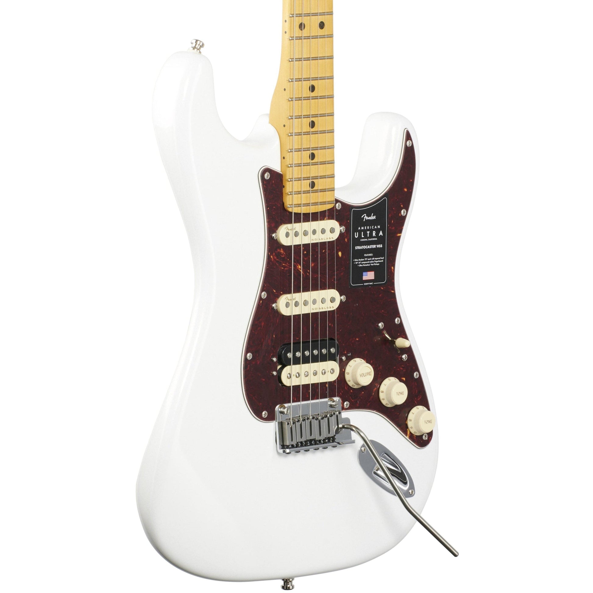 Đàn Guitar Điện Fender American Ultra Stratocaster HSS, Maple Fingerboard - Việt Music