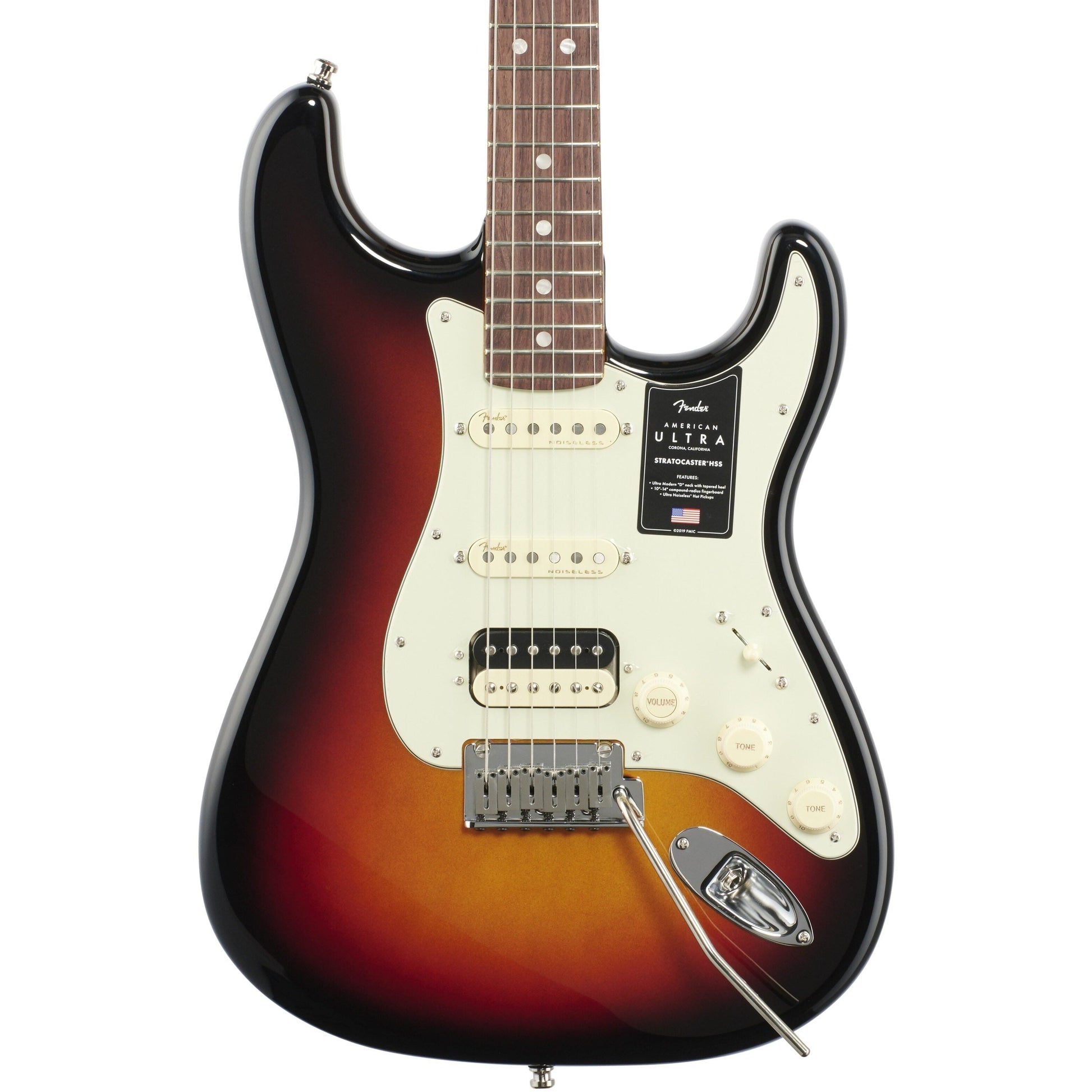 Đàn Guitar Điện Fender American Ultra Stratocaster HSS, Rosewood Fingerboard - Việt Music