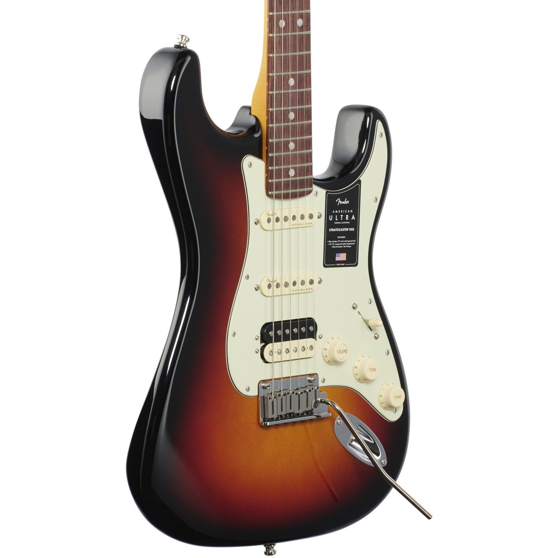 Đàn Guitar Điện Fender American Ultra Stratocaster HSS, Rosewood Fingerboard - Việt Music