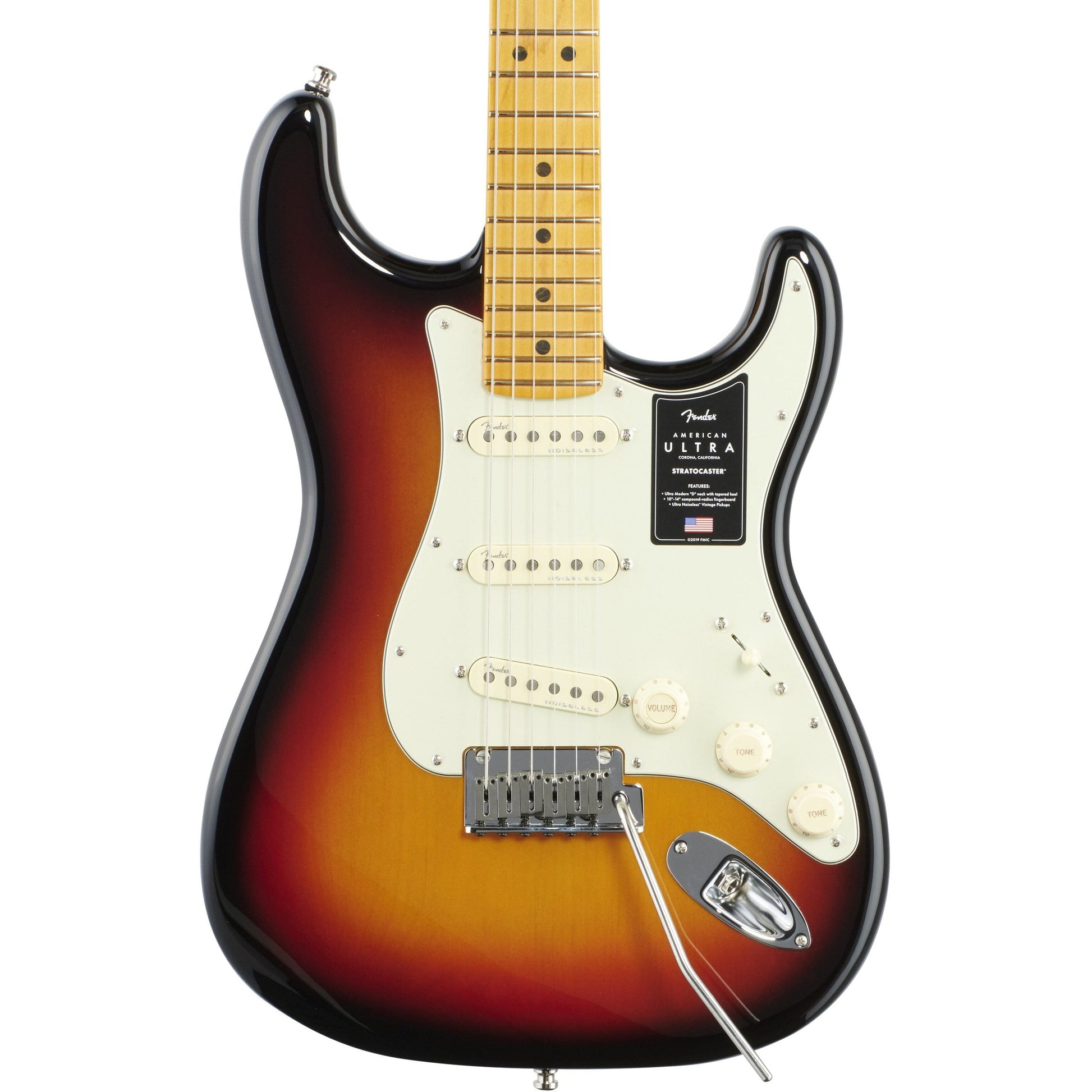 Đàn Guitar Điện Fender American Ultra Stratocaster SSS, Maple Fingerboard - Việt Music