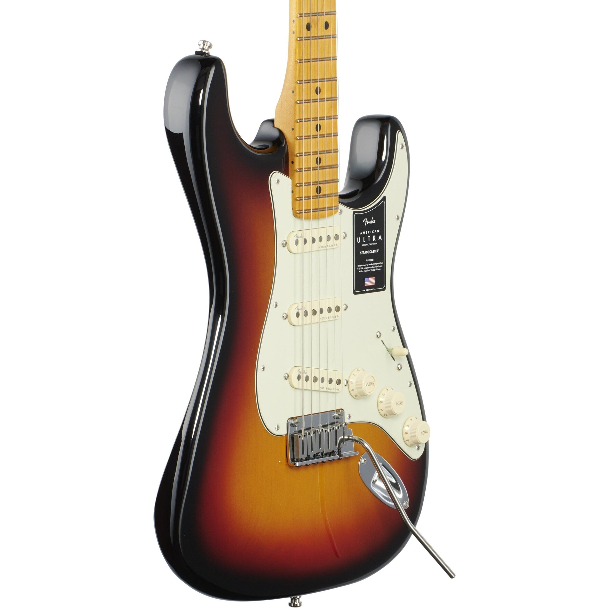 Đàn Guitar Điện Fender American Ultra Stratocaster SSS, Maple Fingerboard - Việt Music