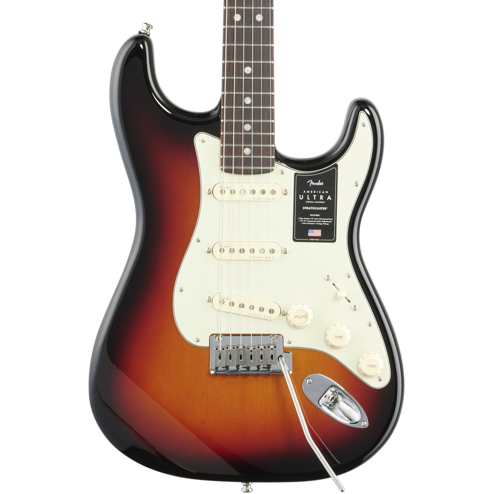 Đàn Guitar Điện Fender American Ultra Stratocaster SSS, Rosewood Fingerboard - Việt Music