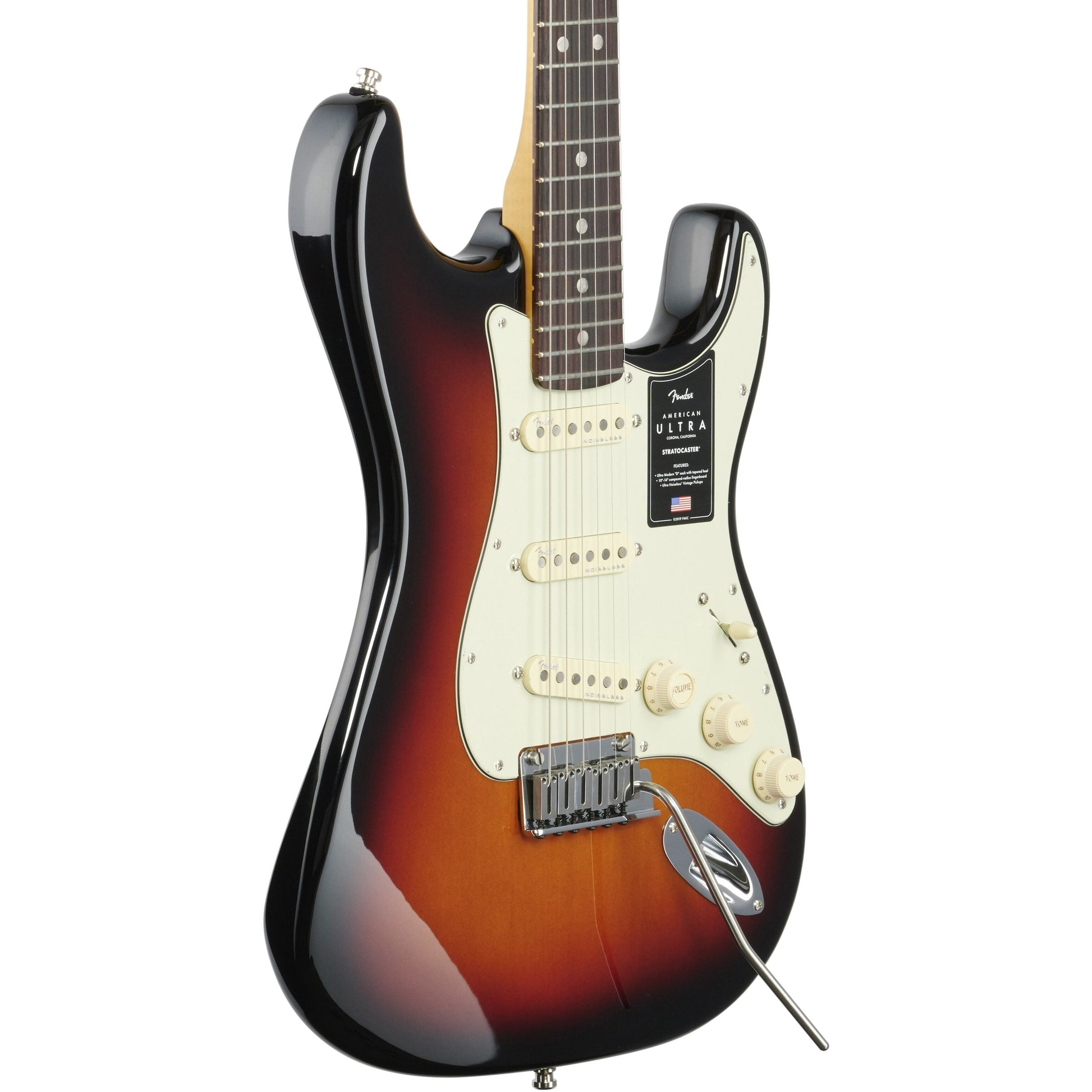 Đàn Guitar Điện Fender American Ultra Stratocaster SSS, Rosewood Fingerboard - Việt Music