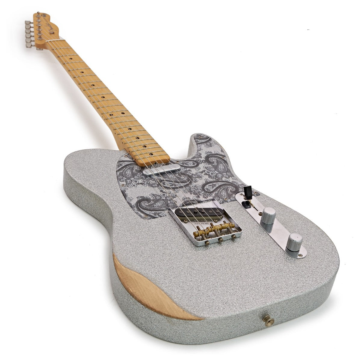 Fender Artist Brad Paisley Road Worn Telecaster, Silver Sparkle - Việt Music