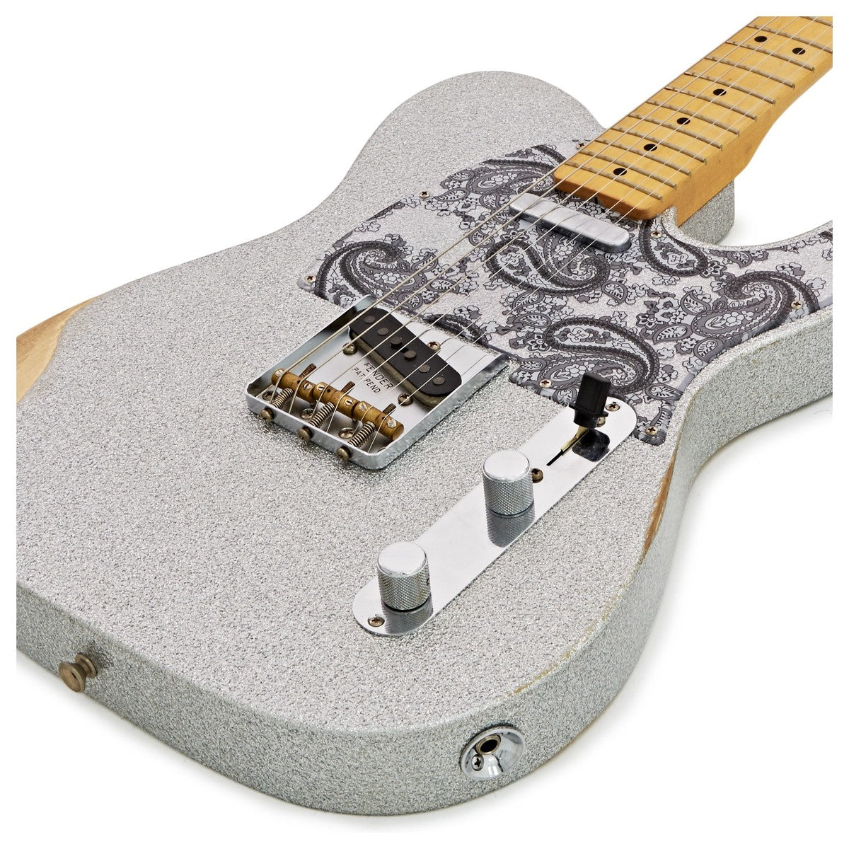 Fender Artist Brad Paisley Road Worn Telecaster, Silver Sparkle - Việt Music