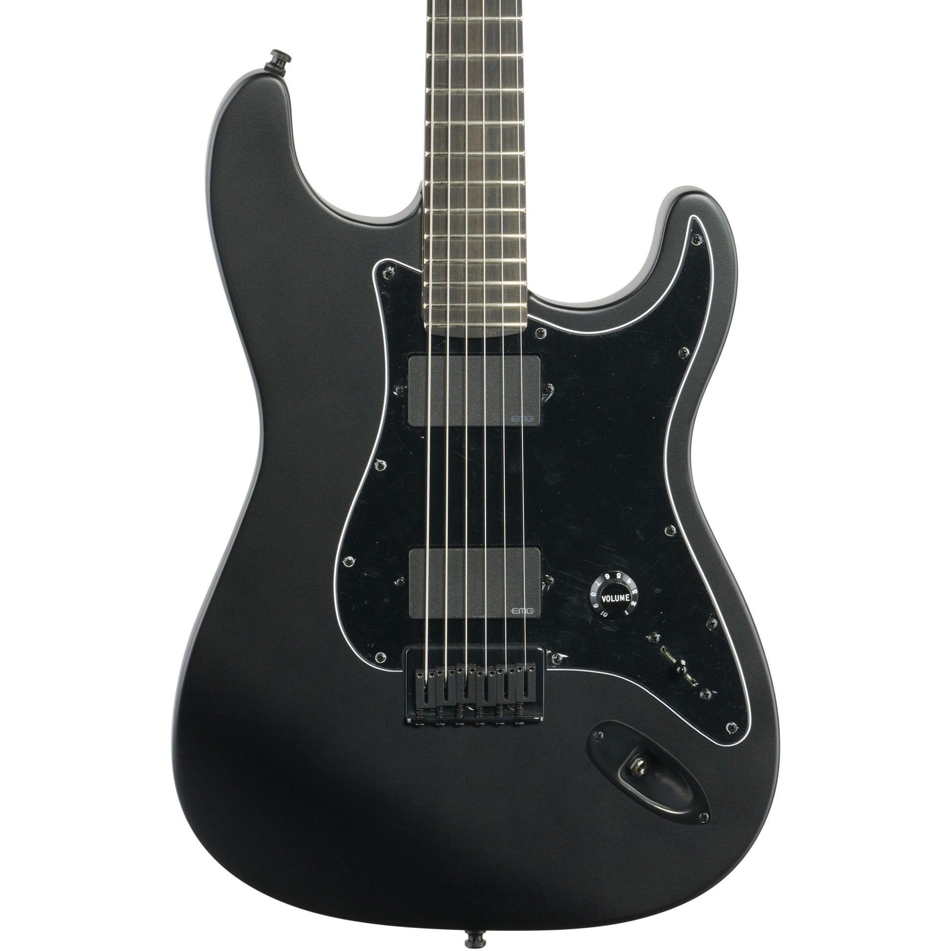 Đàn Guitar Điện Fender Artist Jim Root Stratocaster HH, Ebony Fingerboard, Flat Black - Việt Music