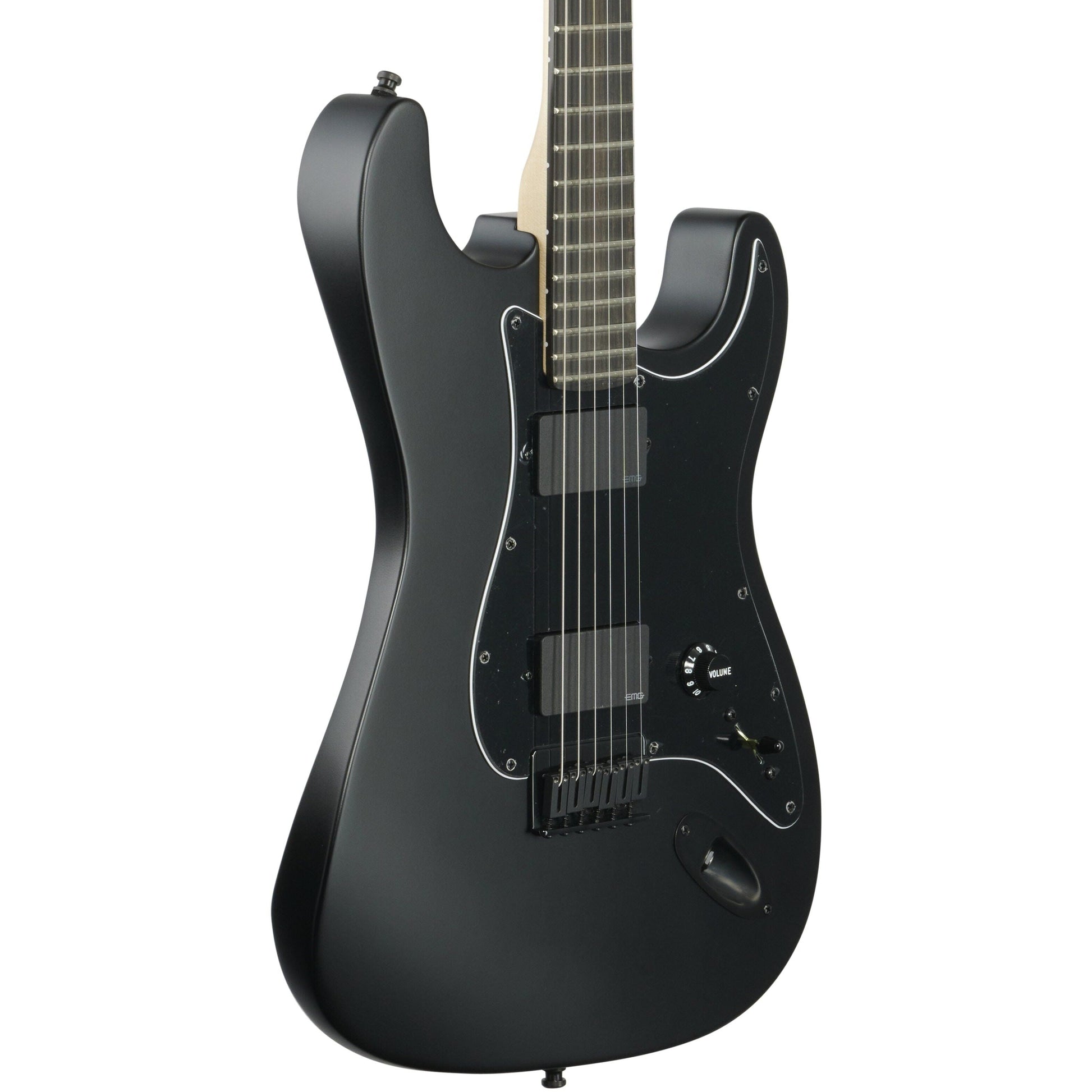 Đàn Guitar Điện Fender Artist Jim Root Stratocaster HH, Ebony Fingerboard, Flat Black - Việt Music