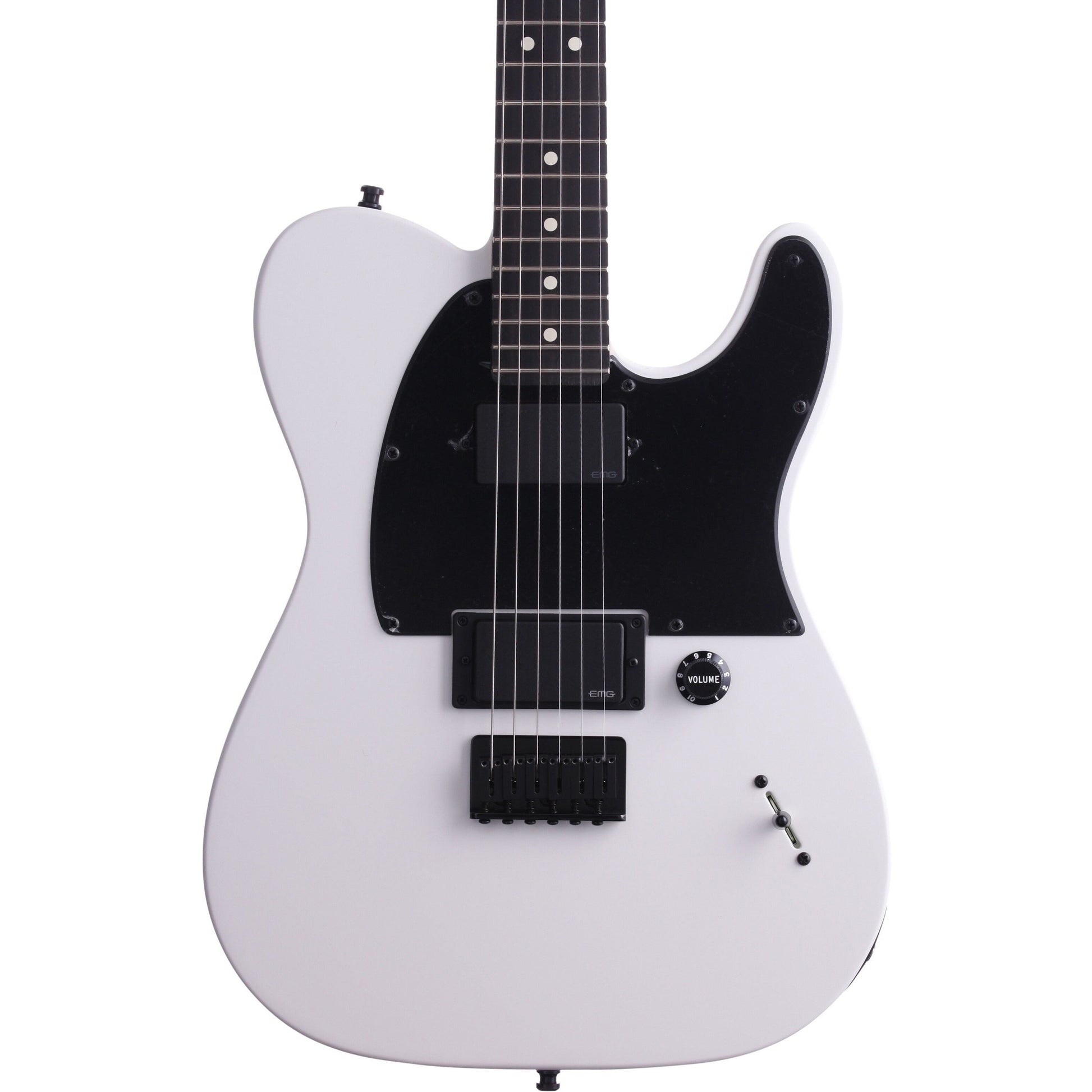 Đàn Guitar Điện Fender Artist Jim Root Telecaster HH, Ebony Fingerboard, Flat White - Việt Music